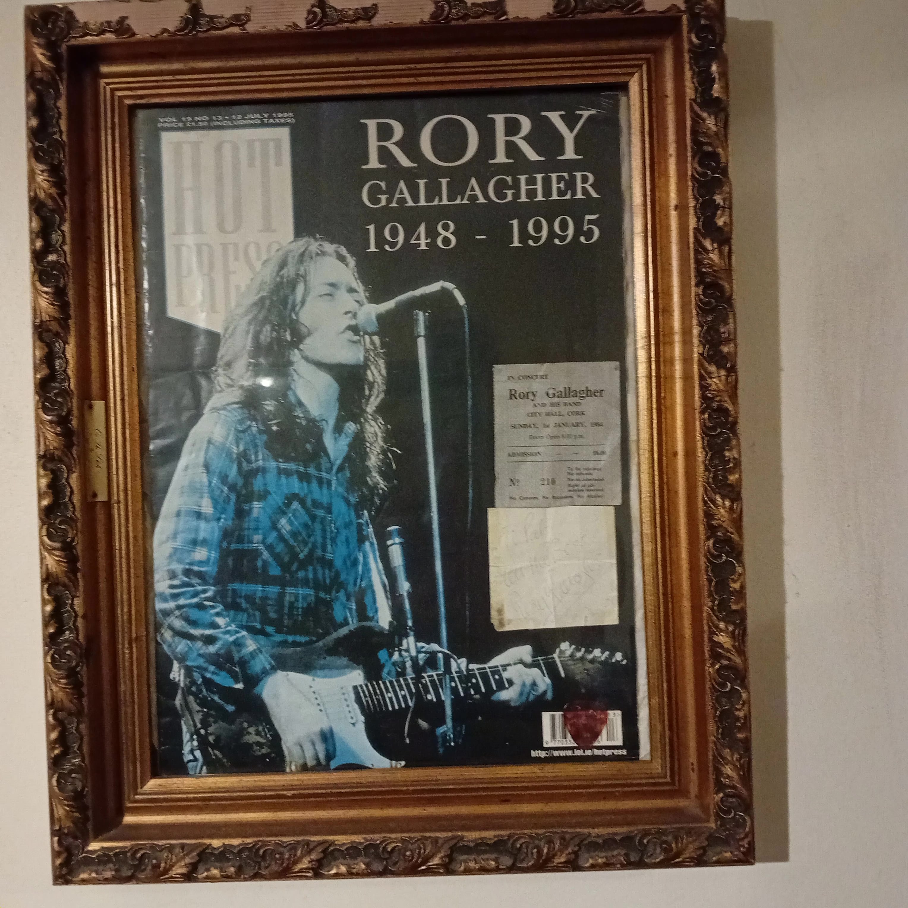 Pat’s Rory Gallagher tribute