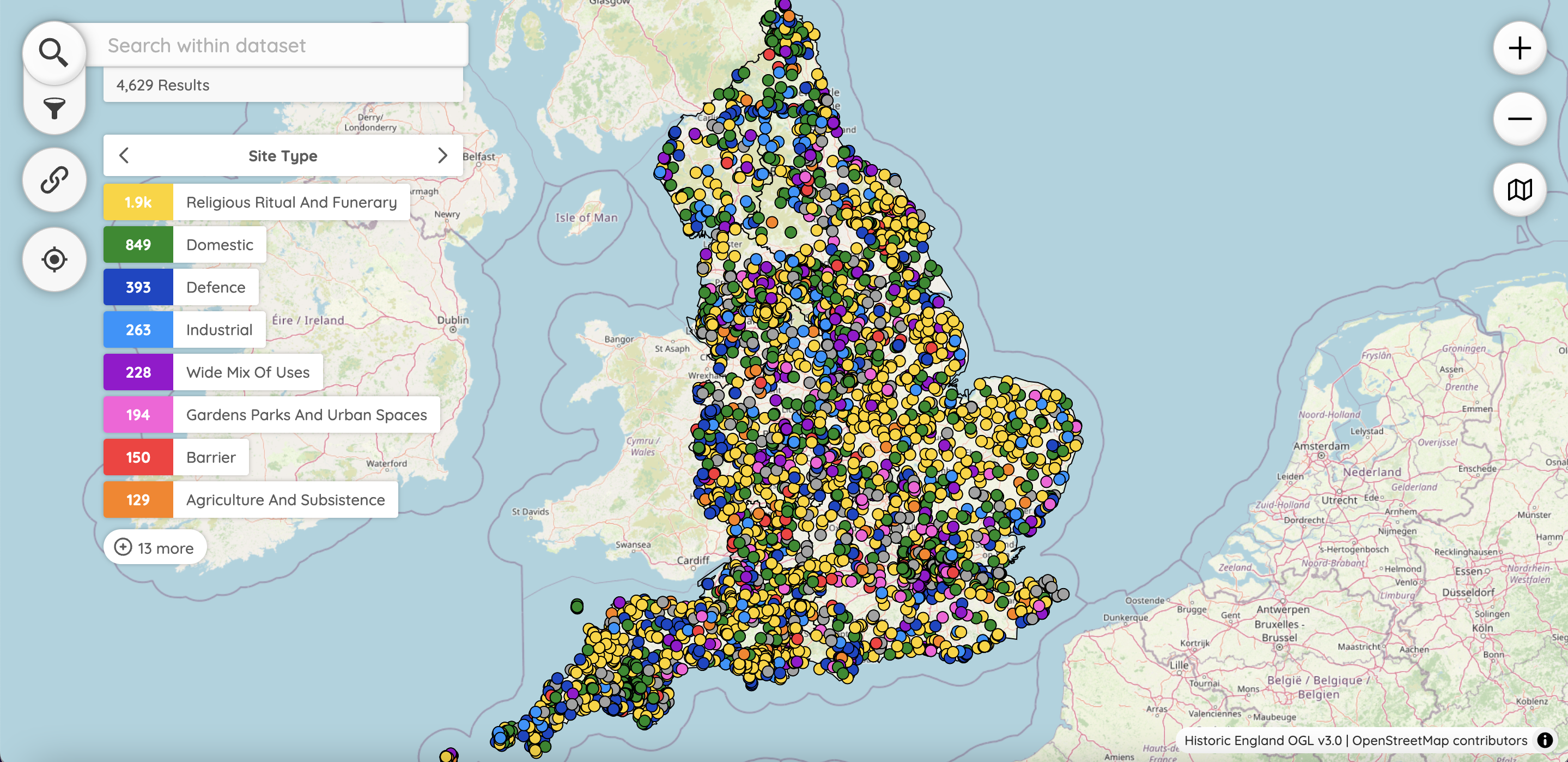 Annotated map screenshot